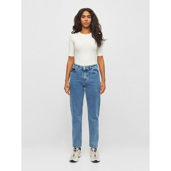 KnowledgeCotton Apparel Jeans Mom Fit - IRIS - aus Bio-Baumwolle von KnowledgeCotton Apparel