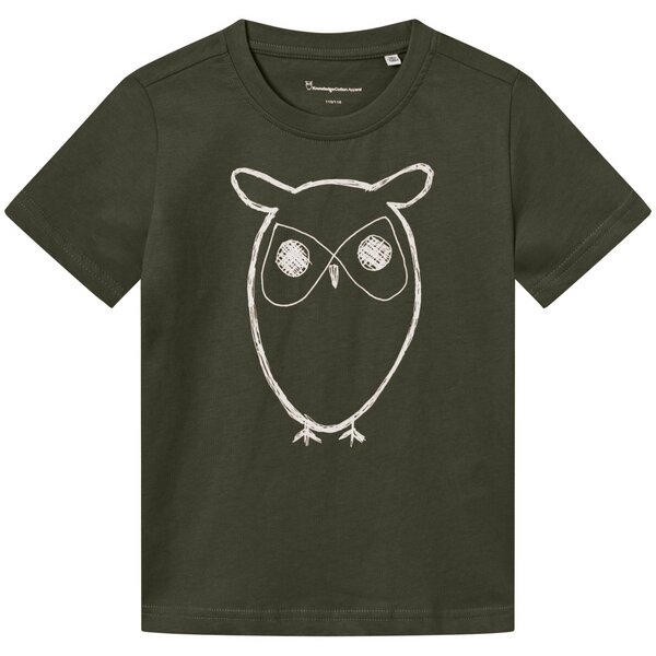 KnowledgeCotton Apparel Kinder T-Shirt Flax Owl reine Bio-Baumwolle von KnowledgeCotton Apparel