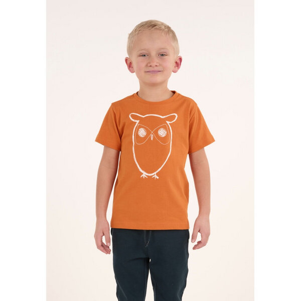 KnowledgeCotton Apparel Kinder T-Shirt Flax Owl reine Bio-Baumwolle von KnowledgeCotton Apparel