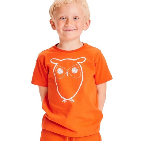 KnowledgeCotton Apparel Kinder T-Shirt Flax Owl reine Bio-Baumwolle von KnowledgeCotton Apparel