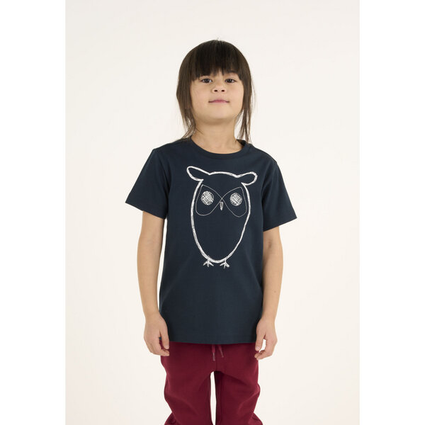 KnowledgeCotton Apparel Kinder T-Shirt Flax Owl reine Bio-Baumwolle von KnowledgeCotton Apparel