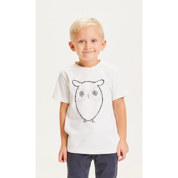 KnowledgeCotton Apparel Kinder T-Shirt Flax Owl reine Bio-Baumwolle von KnowledgeCotton Apparel