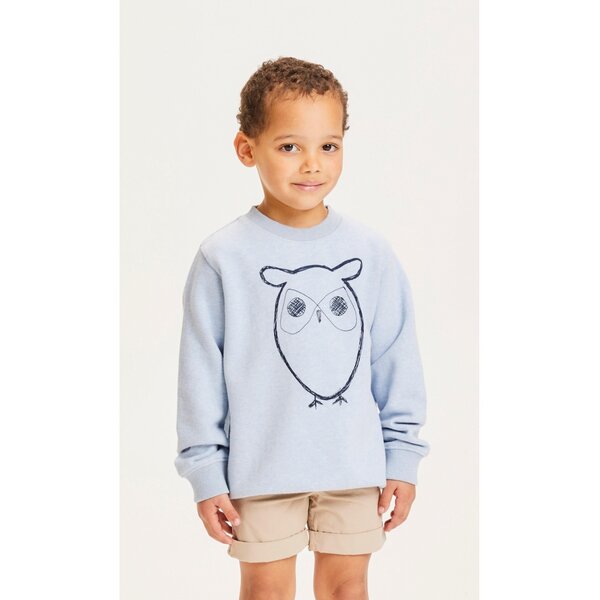 KnowledgeCotton Apparel KnowledgeCotton Kinder Sweatshirt Owl reine Bio-Baumwolle von KnowledgeCotton Apparel