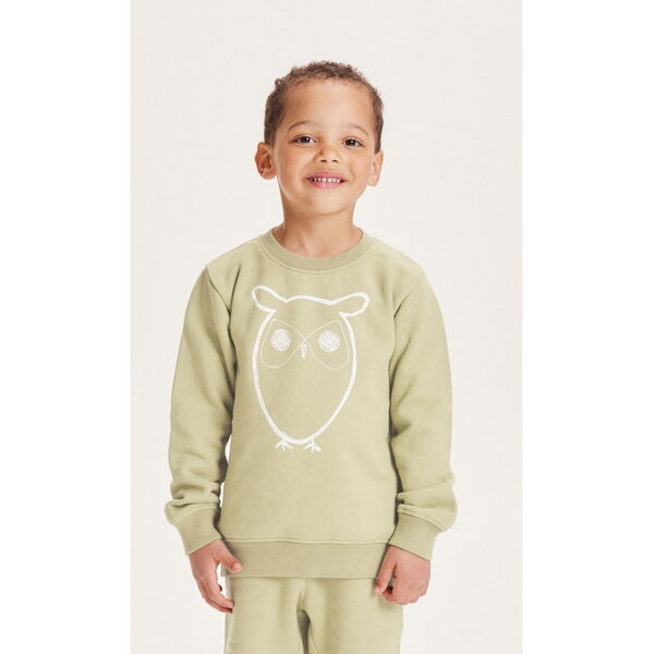 KnowledgeCotton Apparel KnowledgeCotton Kinder Sweatshirt Owl reine Bio-Baumwolle von KnowledgeCotton Apparel