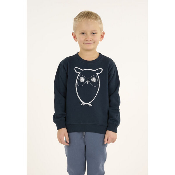 KnowledgeCotton Apparel KnowledgeCotton Kinder Sweatshirt Owl reine Bio-Baumwolle von KnowledgeCotton Apparel