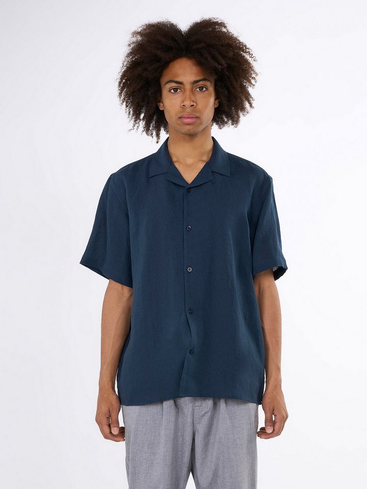 KnowledgeCotton Apparel Kurzarmhemd Box fit short sleeved linen shirt von KnowledgeCotton Apparel