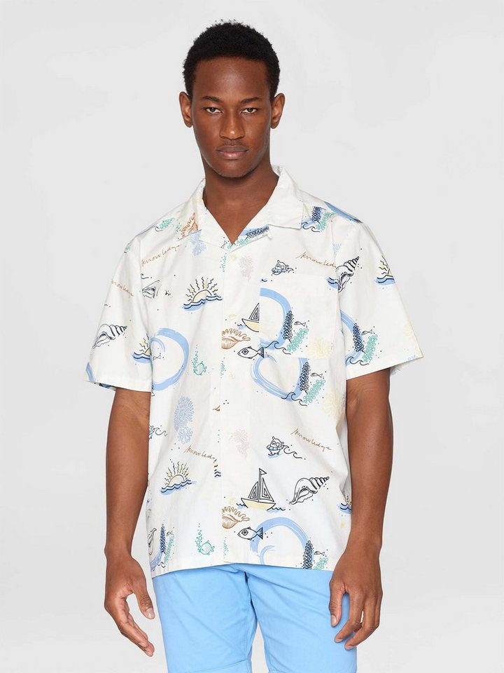 KnowledgeCotton Apparel Kurzarmhemd Box short sleeve von KnowledgeCotton Apparel