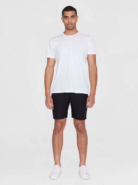 KnowledgeCotton Apparel Kurze Leinenhose - Chuck Regular von KnowledgeCotton Apparel