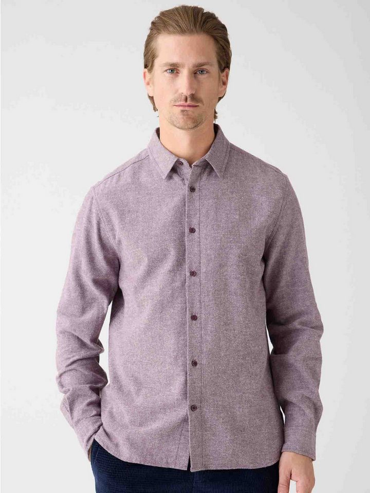 KnowledgeCotton Apparel Langarmhemd Heavy Weight Flannel Shirt von KnowledgeCotton Apparel