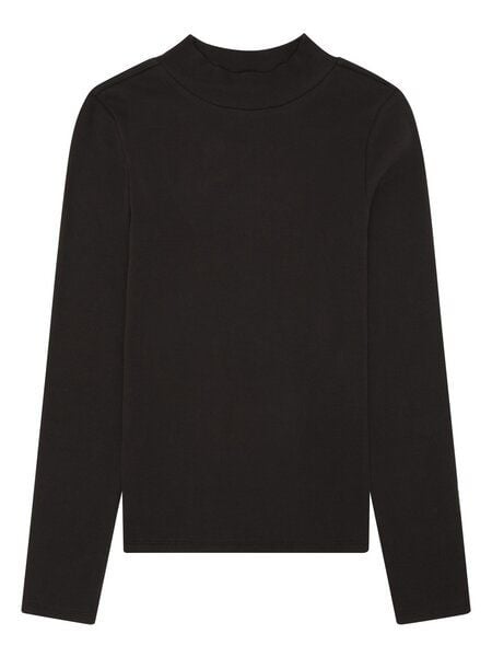 KnowledgeCotton Apparel Langarmshirt - Rib high neck long sleeved - aus Bio-Baumwolle von KnowledgeCotton Apparel