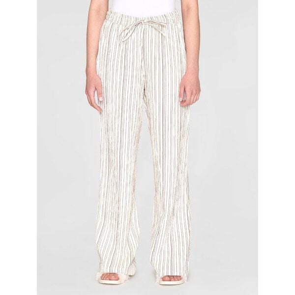 KnowledgeCotton Apparel Lange Hose STRIPED POSEY aus Bio-Baumwolle von KnowledgeCotton Apparel