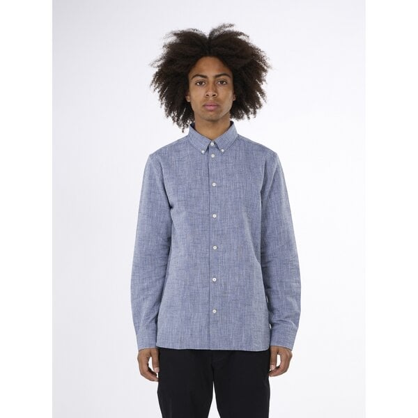 KnowledgeCotton Apparel Leinenhemd - Custom fit linen shirt von KnowledgeCotton Apparel