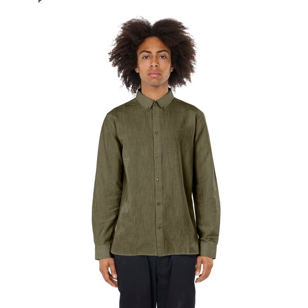 KnowledgeCotton Apparel Leinenhemd - Custom fit linen shirt von KnowledgeCotton Apparel