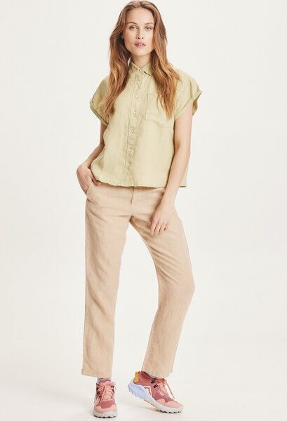 KnowledgeCotton Apparel Leinenhose - SENNA loose pants - aus Bio Leinen von KnowledgeCotton Apparel