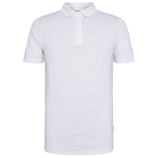 KnowledgeCotton Apparel - Linen Polo - Polo-Shirt Gr XXL weiß von KnowledgeCotton Apparel