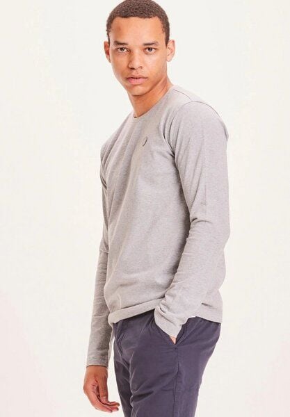 KnowledgeCotton Apparel Locust Badge Longsleeve von KnowledgeCotton Apparel