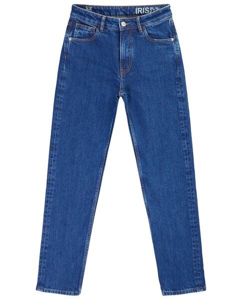 KnowledgeCotton Apparel Mom-Jeans IRIS Medium Blue von KnowledgeCotton Apparel