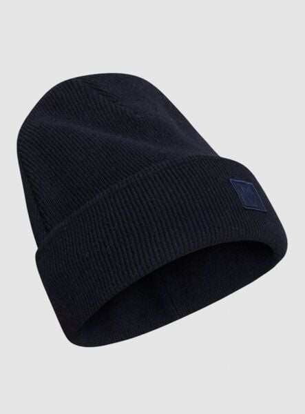 KnowledgeCotton Apparel Mütze Double Layer Rib Wool Beanie von KnowledgeCotton Apparel
