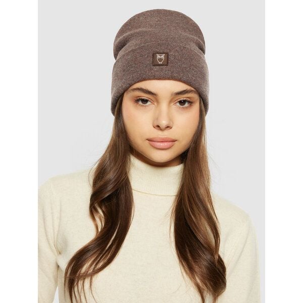 KnowledgeCotton Apparel Mütze  - LEAF Beanie organic wool - GOTS von KnowledgeCotton Apparel