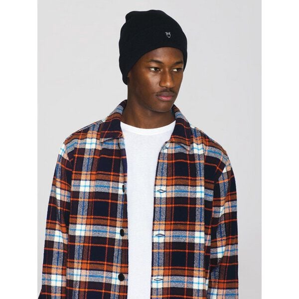 KnowledgeCotton Apparel Mütze  - LEAF Beanie organic wool - GOTS von KnowledgeCotton Apparel
