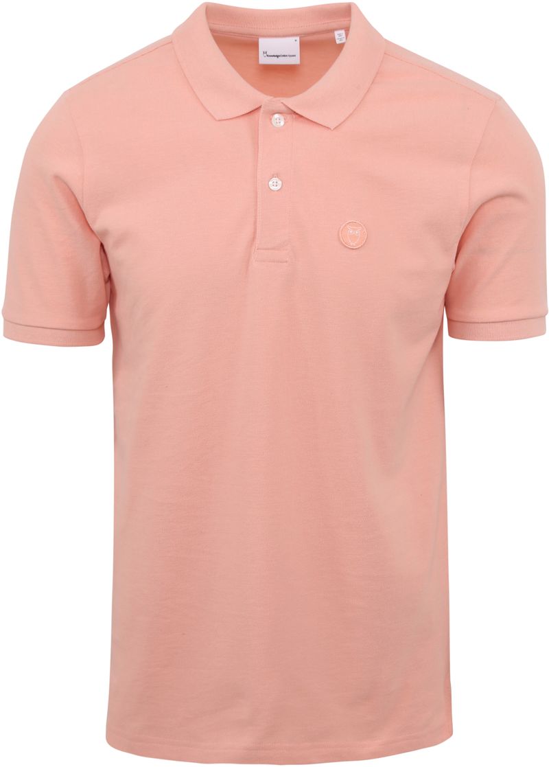 KnowledgeCotton Apparel Polo Rosa - Größe XL von KnowledgeCotton Apparel