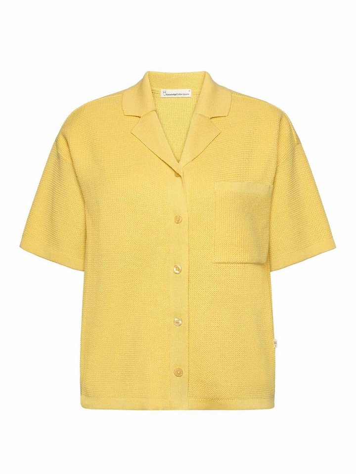 KnowledgeCotton Apparel Poloshirt Racking Stitch Short Sleeved Shirt von KnowledgeCotton Apparel