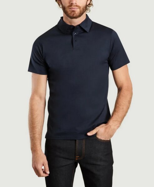 KnowledgeCotton Apparel ROWAN Mercerized Polo von KnowledgeCotton Apparel