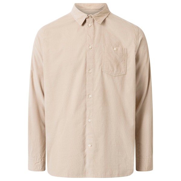 KnowledgeCotton Apparel - Regular 26-Wales Corduroy Shirt - Hemd Gr 3XL beige von KnowledgeCotton Apparel