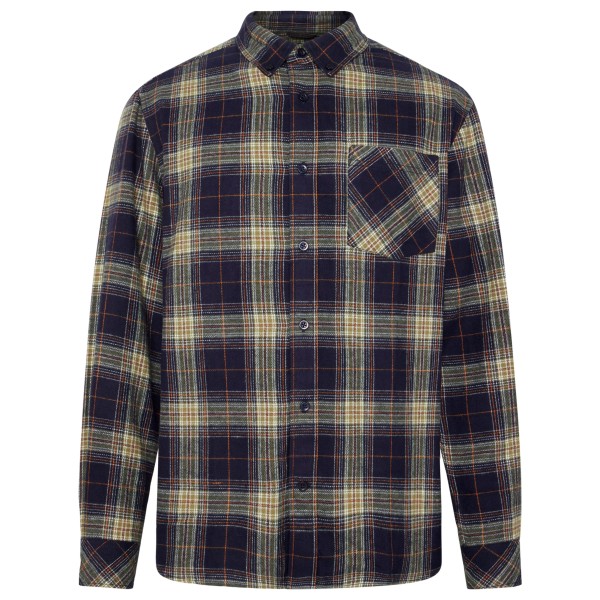 KnowledgeCotton Apparel - Regular Fit Checkered Shirt - Hemd Gr 3XL grau von KnowledgeCotton Apparel