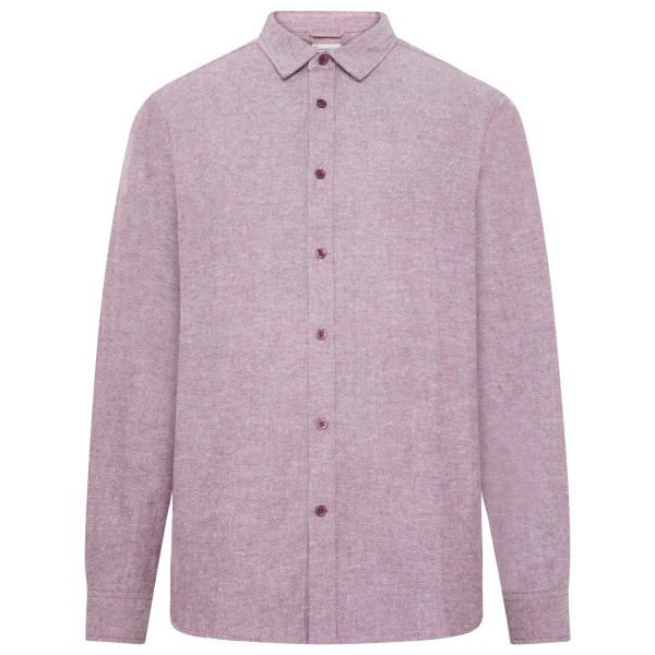 KnowledgeCotton Apparel - Regular Fit Heavy Twill Flannel - Hemd Gr M lila von KnowledgeCotton Apparel