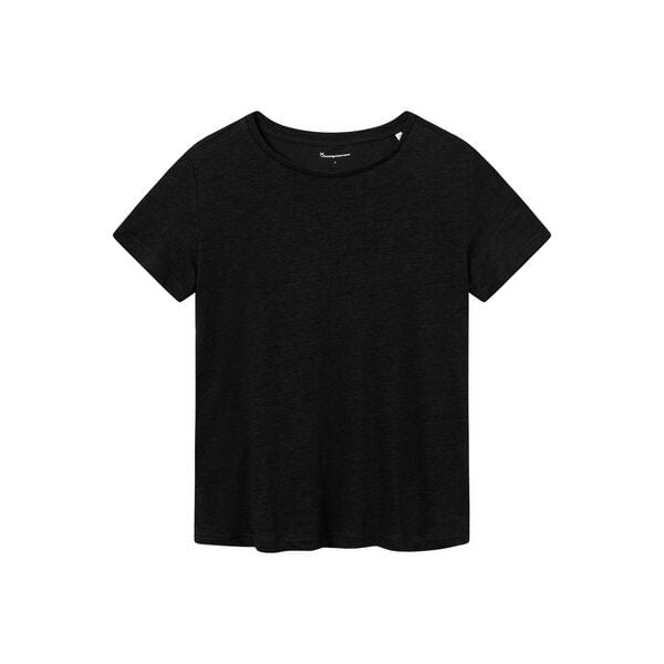 KnowledgeCotton Apparel Regular Leinen-T-Shirt aus Bio-Leinen - GOTS/Vegan von KnowledgeCotton Apparel