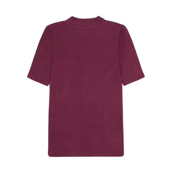 KnowledgeCotton Apparel Rib T-Shirt HIGH NECK aus Bio-Baumwolle ROC/GOTS/Vegan von KnowledgeCotton Apparel