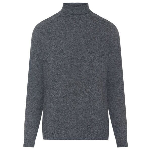 KnowledgeCotton Apparel Rollkragen-Strickpullover Lammwolle von KnowledgeCotton Apparel