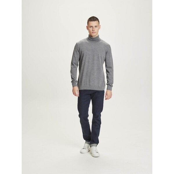 KnowledgeCotton Apparel Rollkragenpullover - FORREST roll neck merino wool knit von KnowledgeCotton Apparel