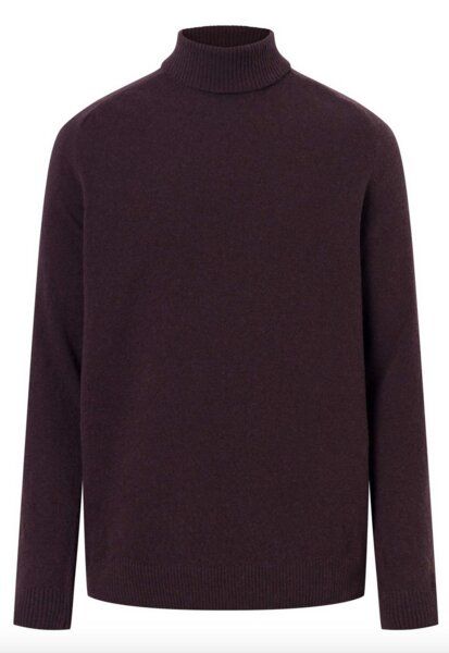 KnowledgeCotton Apparel Rollkragenpullover - Roll neck knit - aus Bio-Wolle von KnowledgeCotton Apparel