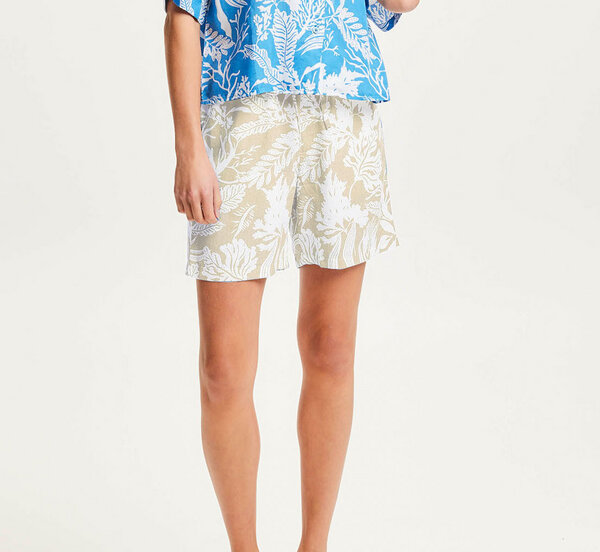 KnowledgeCotton Apparel Seabreeze TENCEL Print Shorts von KnowledgeCotton Apparel