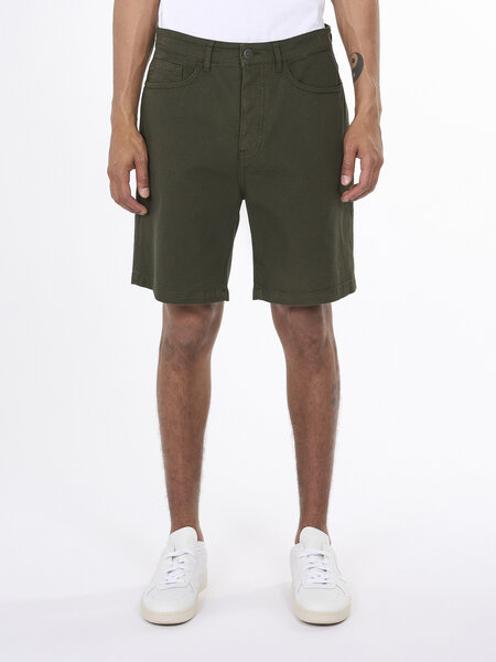 KnowledgeCotton Apparel Shorts - Loose 5-pocket canvas twill shorts - aus Bio-Baumwolle von KnowledgeCotton Apparel