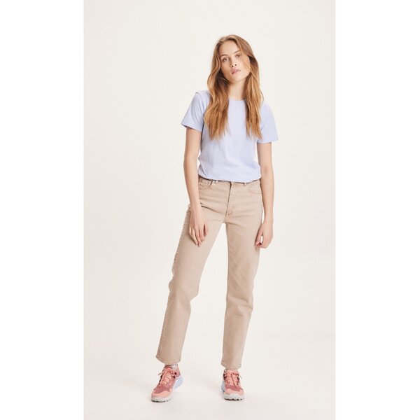 KnowledgeCotton Apparel Straight Twill Pants STELLA - NUANCE BY NATURE von KnowledgeCotton Apparel