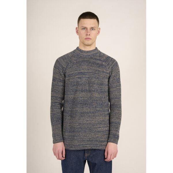 KnowledgeCotton Apparel Strick-Pullover TWISTED YARN aus Bio-Baumwolle von KnowledgeCotton Apparel