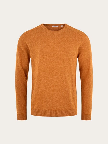 KnowledgeCotton Apparel Strickpullover - Basic O-Neck Knit - aus Bio-Wolle von KnowledgeCotton Apparel