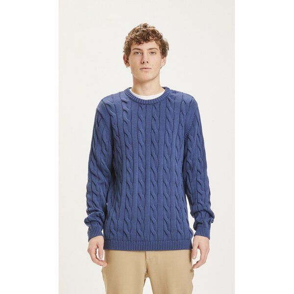 KnowledgeCotton Apparel Strickpullover FIELD aus Bio-Baumwolle von KnowledgeCotton Apparel