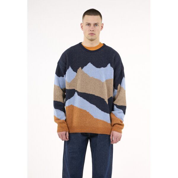 KnowledgeCotton Apparel Strickpullover MOUNTAIN CREW NECK aus Bio-Wolle von KnowledgeCotton Apparel