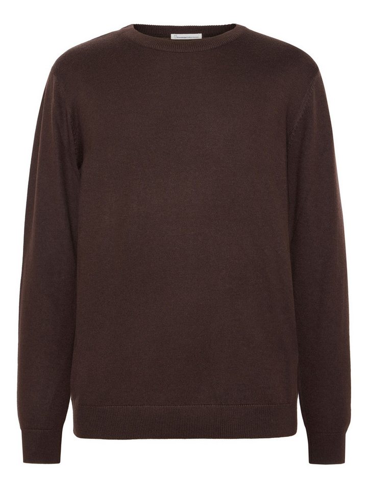 KnowledgeCotton Apparel Strickpullover Regular Merino Knit Crew Neck von KnowledgeCotton Apparel