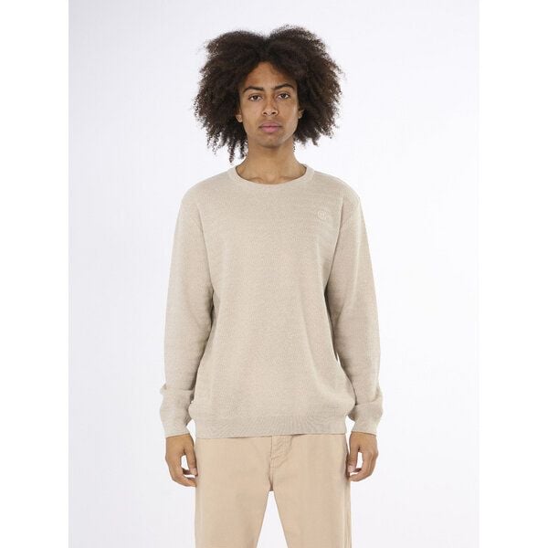 KnowledgeCotton Apparel Strickpullover ZIG-ZAG aus Bio-Baumwolle von KnowledgeCotton Apparel