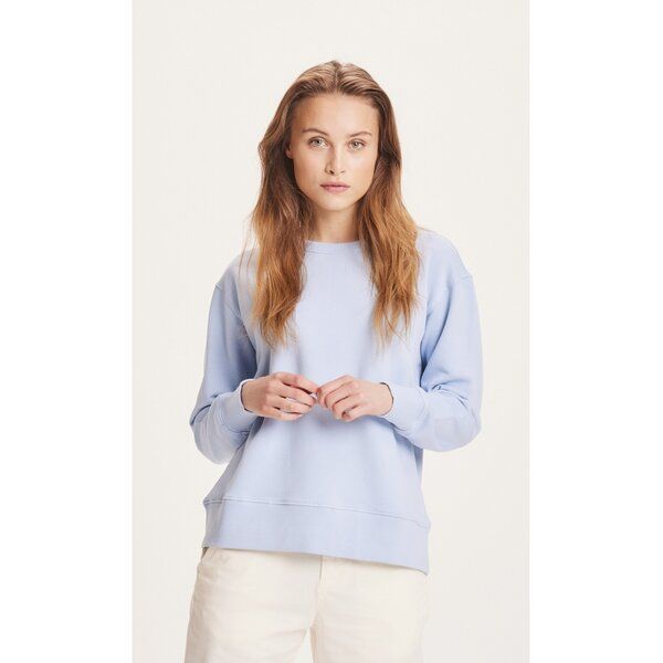 KnowledgeCotton Apparel Sweatshirt - DAPHNE basic badge sweat - aus Bio-Baumwolle von KnowledgeCotton Apparel