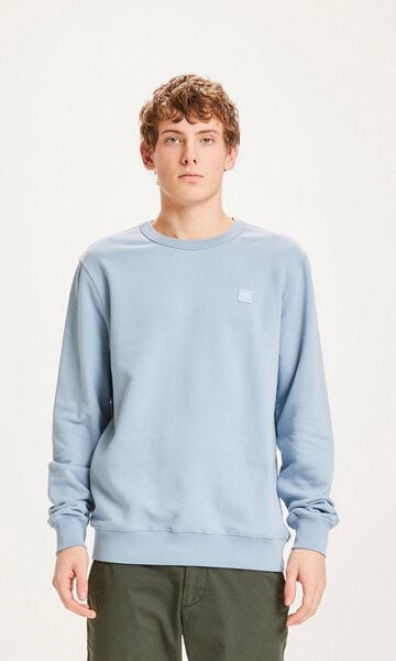 KnowledgeCotton Apparel Sweatshirt - ELM basic badge sweat - aus Bio-Baumwolle von KnowledgeCotton Apparel