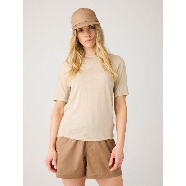 KnowledgeCotton Apparel T-Shirt DYNAMIC aus Merinowolle - Damen von KnowledgeCotton Apparel