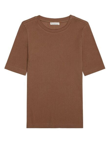 KnowledgeCotton Apparel T-Shirt - Rib t-shirt - aus Bio-Baumwolle von KnowledgeCotton Apparel