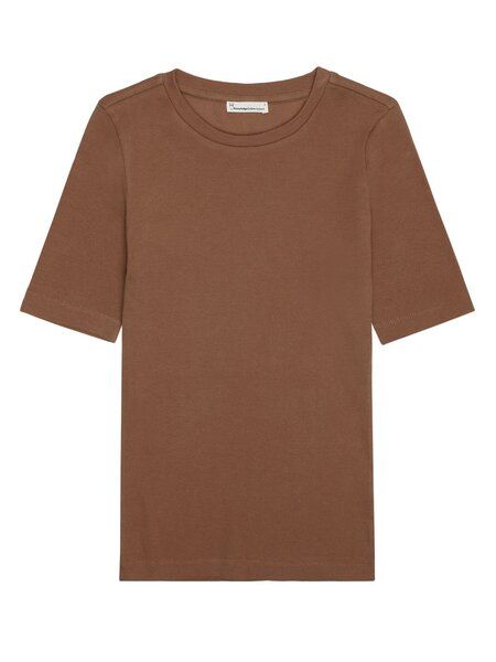 KnowledgeCotton Apparel T-Shirt - Rib t-shirt - aus Bio-Baumwolle von KnowledgeCotton Apparel