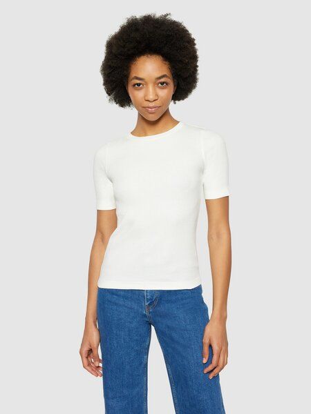 KnowledgeCotton Apparel T-Shirt - Rib t-shirt - aus Bio-Baumwolle von KnowledgeCotton Apparel